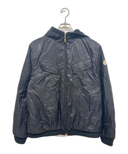 MONCLER（モンクレール）MONCLER (モンクレール) HUSKY (ハスキー) リバーシブルジャケット ブラック サイズ:Lの古着・服飾アイテム