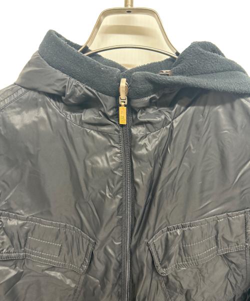 MONCLER（モンクレール）MONCLER (モンクレール) HUSKY (ハスキー) リバーシブルジャケット ブラック サイズ:Lの古着・服飾アイテム