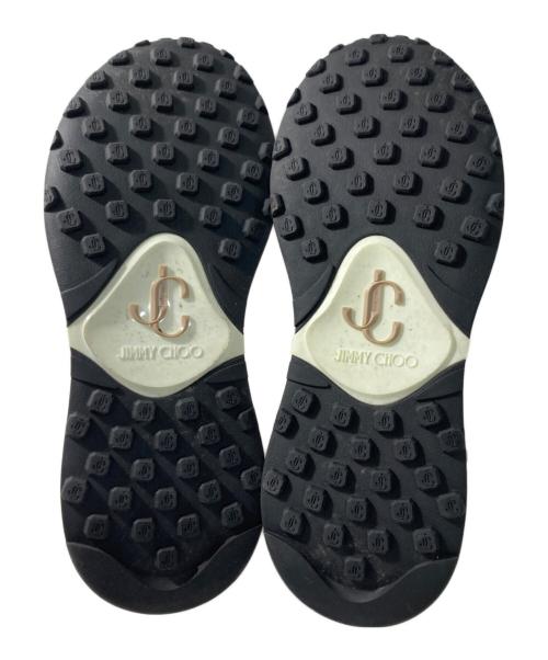 JIMMY CHOO（ジミーチュウ）JIMMY CHOO (ジミーチュウ) スリッポンスニーカー ブラウン サイズ:42の古着・服飾アイテム