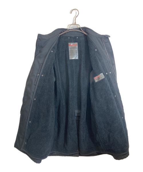 PRADA SPORTS（プラダスポーツ）PRADA SPORTS (プラダスポーツ) ライナー付き裏ボアコート ブラック サイズ:54の古着・服飾アイテム