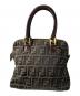 FENDI（フェンディ）の古着「ズッカ柄ハンドバッグ」｜ブラウン