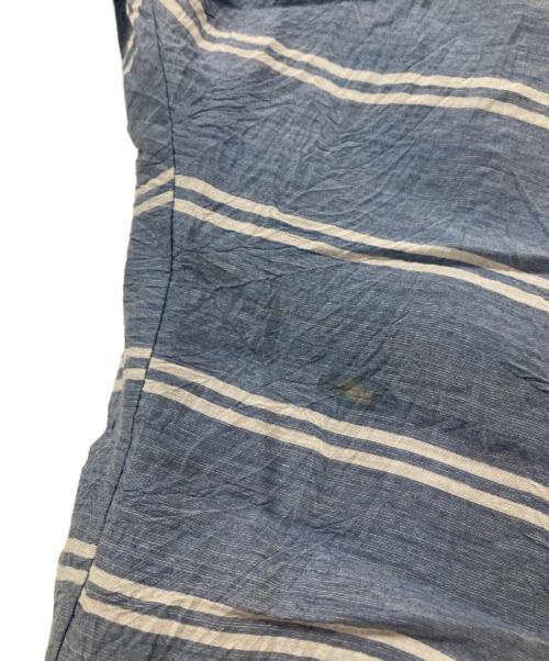 ISSEY MIYAKE（イッセイミヤケ）ISSEY MIYAKE (イッセイミヤケ) ブラウス スカイブルー サイズ:Mの古着・服飾アイテム