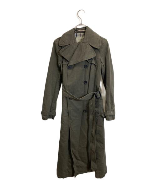 BURBERRY（バーバリー）BURBERRY (バーバリー) コート グリーン サイズ:4の古着・服飾アイテム
