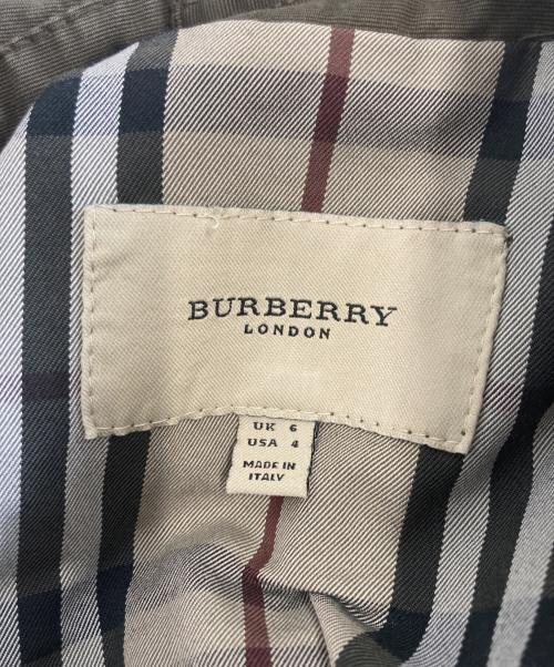 BURBERRY（バーバリー）BURBERRY (バーバリー) コート グリーン サイズ:4の古着・服飾アイテム