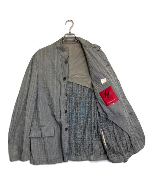 Y's for men（ワイズフォーメン）Y'S for men (ワイズフォーメン) ジャケット グレー サイズ:3の古着・服飾アイテム