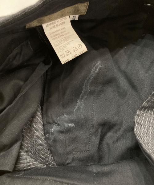 Y's for men（ワイズフォーメン）Y'S for men (ワイズフォーメン) スラックス グレー サイズ:3の古着・服飾アイテム