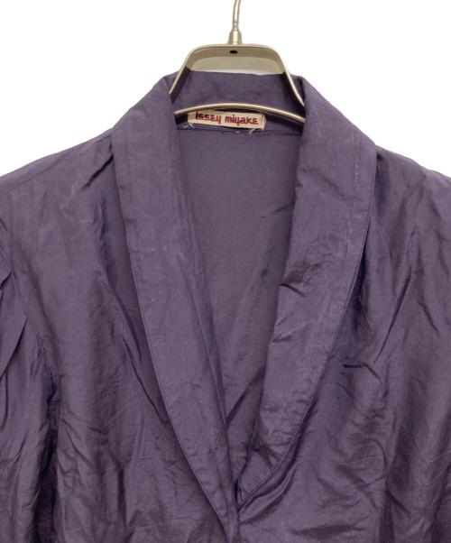 ISSEY MIYAKE（イッセイミヤケ）ISSEY MIYAKE (イッセイミヤケ) シャツ パープル サイズ:9の古着・服飾アイテム