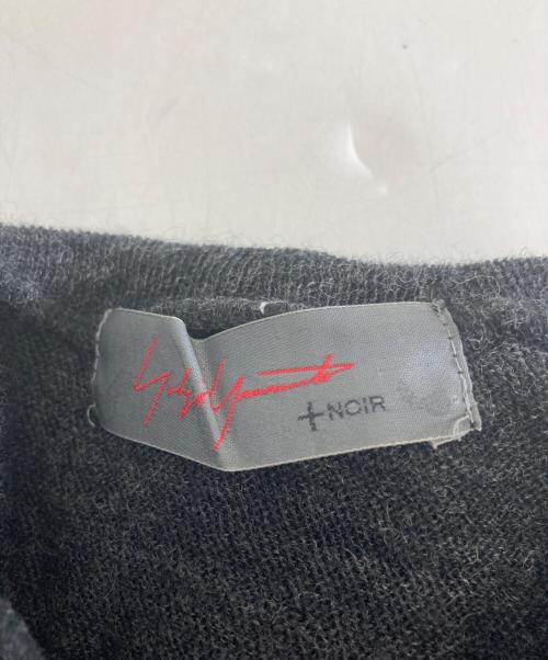 yohji yamamoto+noir（ヨウジヤマモトプリュスノアール）yohji yamamoto+Noir (ヨウジヤマモトプリュスノアール) ニット グレー サイズ:2の古着・服飾アイテム