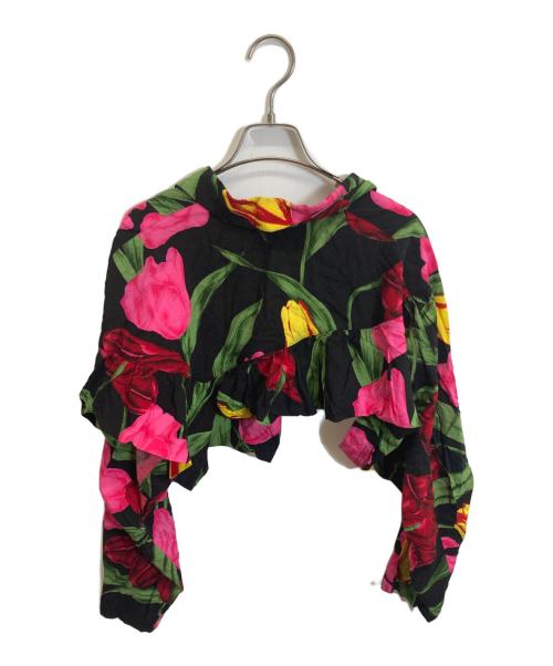 tricot COMME des GARCONS（トリココムデギャルソン）tricot COMME des GARCONS (トリココムデギャルソン) ブラウス ブラック サイズ:-の古着・服飾アイテム