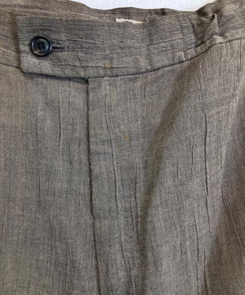 ISSEY MIYAKE（イッセイミヤケ）ISSEY MIYAKE (イッセイミヤケ) パンツ ブラウン サイズ:S~Mの古着・服飾アイテム