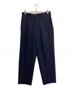中古・古着通販】KOLOR (カラー) 切替チェックスラックス ブラウン
