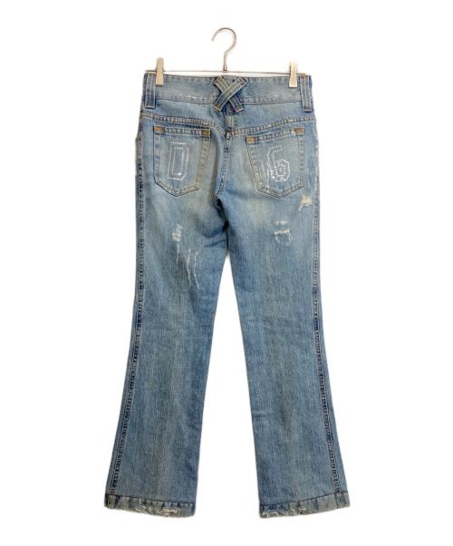 DOLCE & GABBANA（ドルチェ＆ガッバーナ）DOLCE & GABBANA (ドルチェ＆ガッバーナ) デニムパンツ インディゴ サイズ:38の古着・服飾アイテム