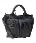 PORTERポーター）の古着「SENSES TOTE BAG(S) 672-26820」｜ブラック