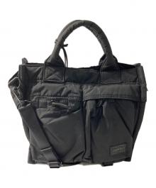 PORTER（ポーター）の古着「SENSES TOTE BAG(S) 672-26820」｜ブラック