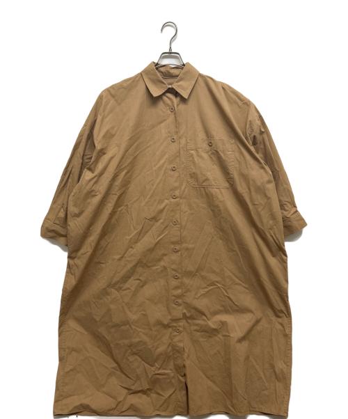 WEEKEND Max Mara（ウィークエンド マックスマーラ）WEEKEND Max Mara (ウィークエンド マックスマーラ) コットンシャツワンピース ベージュ サイズ:Sの古着・服飾アイテム
