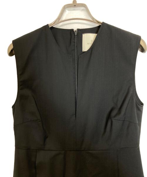 STUDIO NICHOLSON（スタジオ ニコルソン）STUDIO NICHOLSON (スタジオ ニコルソン) ノースリーブワンピース ブラックの古着・服飾アイテム