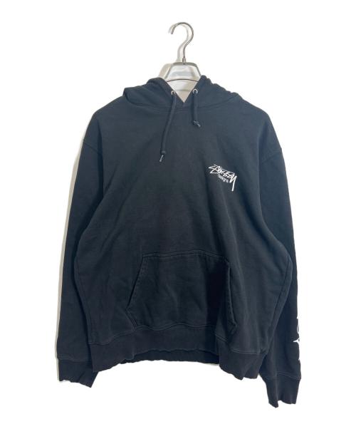 stussy（ステューシー）stussy (ステューシー) パーカー ブラック サイズ:XLの古着・服飾アイテム