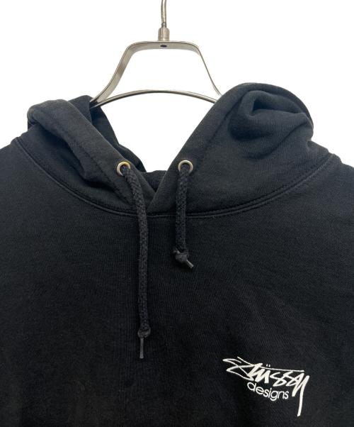 stussy（ステューシー）stussy (ステューシー) パーカー ブラック サイズ:XLの古着・服飾アイテム
