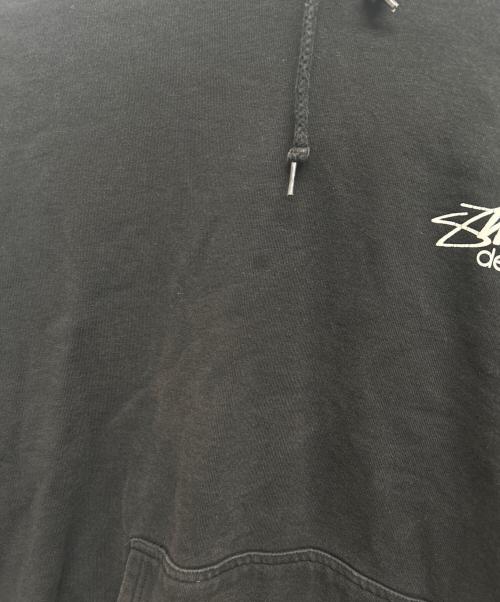 stussy（ステューシー）stussy (ステューシー) パーカー ブラック サイズ:XLの古着・服飾アイテム