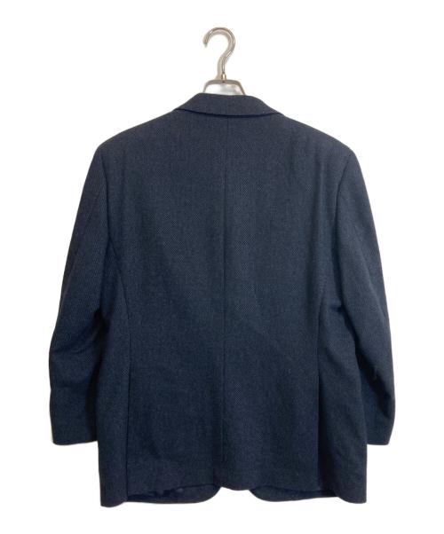 BURBERRY（バーバリー）BURBERRY (バーバリー) カシミヤテーラードジャケット ネイビー サイズ:-の古着・服飾アイテム