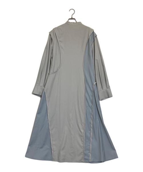 LE CIEL BLEU（ルシェルブルー）LE CIEL BLEU (ルシェルブルー) コクーンニットドレス グレー サイズ:38の古着・服飾アイテム