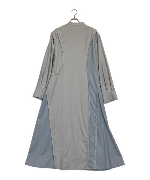 LE CIEL BLEU（ルシェルブルー）LE CIEL BLEU (ルシェルブルー) コクーンニットドレス グレー サイズ:38の古着・服飾アイテム