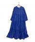 ne quittez pas（ヌキテパ）の古着「Cotton Voile Tiered Maxi Dress」｜ブルー
