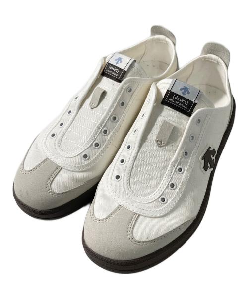 DESCENTE ALLTERRAIN（デザイント オルテライン）DESCENTE ALLTERRAIN (デザイント オルテライン) クローンペーサーキャンバス ホワイト サイズ:23cmの古着・服飾アイテム