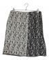 CELINE (セリーヌ) Textured Print Skirt ブラック サイズ:４０：11000円