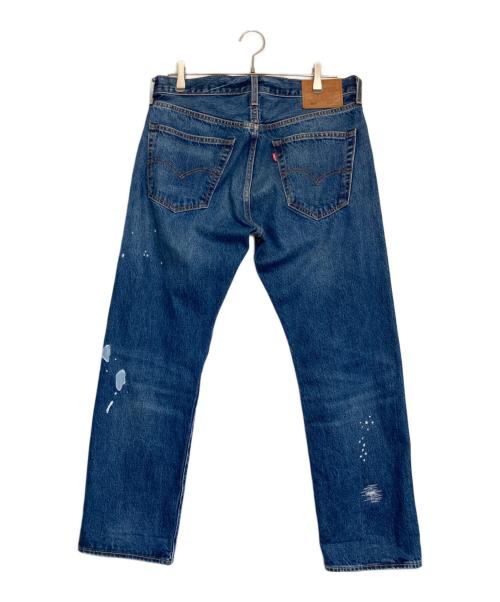 LEVI'S（リーバイス）LEVI'S (リーバイス) JOURNAL STANDARD (ジャーナルスタンダード) ペイント加工デニムパンツ インディゴ サイズ:W３２の古着・服飾アイテム