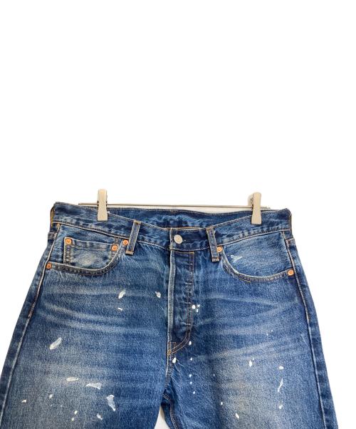 LEVI'S（リーバイス）LEVI'S (リーバイス) JOURNAL STANDARD (ジャーナルスタンダード) ペイント加工デニムパンツ インディゴ サイズ:W３２の古着・服飾アイテム