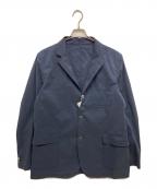 BEAMS PLUSビームスプラス）の古着「3B Shirt Jacket COOLMAX (R) Seersucker」｜ネイビー