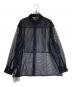 LE CIEL BLEU (ルシェルブルー) レースアンドメッシュコンボシャツ ブラック サイズ:S：10000円