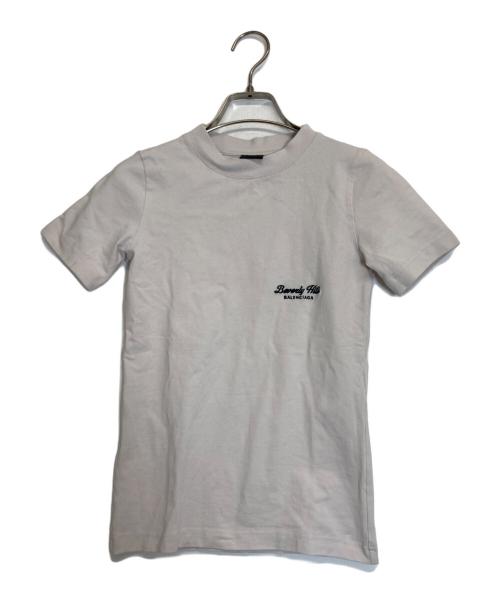 BALENCIAGA（バレンシアガ）BALENCIAGA (バレンシアガ) Beverly Hills Tシャツ ベージュ サイズ:Mの古着・服飾アイテム