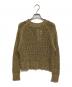 odakha（オダカ）の古着「SHINY SEAMLESS KNIT」｜オリーブ