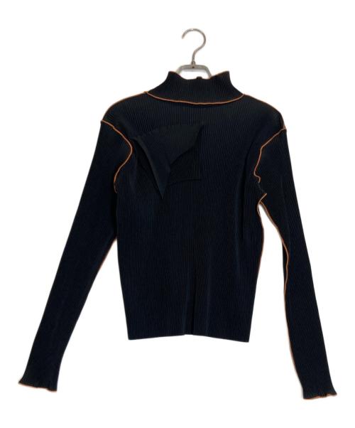 kotohayokozawa（コトハヨコザワ）kotohayokozawa (コトハヨコザワ) T*D* WAVE LONG SLEEVE TOP *HIGH NECK TYPE ブラック サイズ:記載なしの古着・服飾アイテム