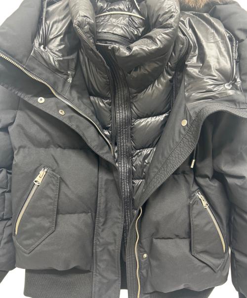 mackage（マッカージュ）mackage (マッカージュ) NEFI-FZ/ファー付きダウンジャケット ブラック サイズ:Sの古着・服飾アイテム