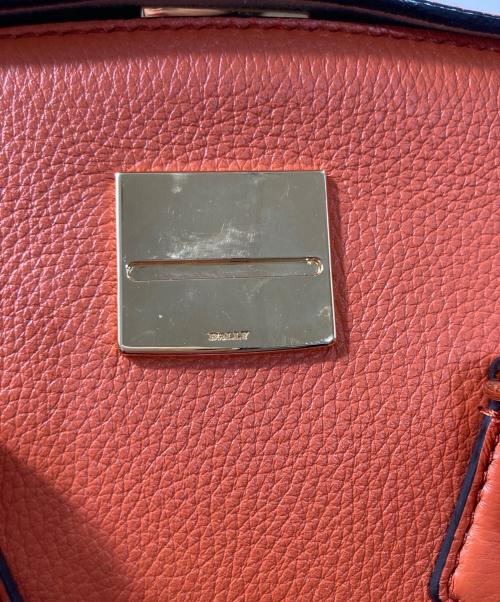 BALLY（バリー）BALLY (バリー) SOMMET2WAYバッグ オレンジの古着・服飾アイテム