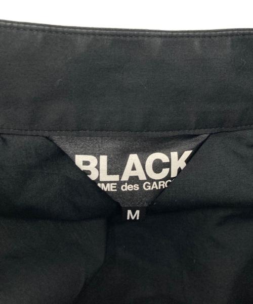 BLACK COMME des GARCONS（ブラックコムデギャルソン）BLACK COMME des GARCONS (ブラックコムデギャルソン) チャイナシャツコート ブラック サイズ:Mの古着・服飾アイテム