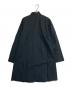 BLACK COMME des GARCONS (ブラックコムデギャルソン) チャイナシャツコート ブラック サイズ:M：16000円