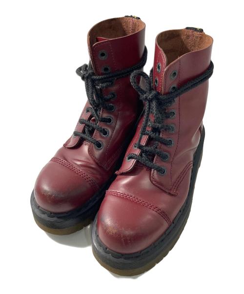 Dr.Martens（ドクターマーチン）Dr.Martens (ドクターマーチン) CRAZY BOMB 8ホール　GC07K レッド サイズ:SIZE UK6の古着・服飾アイテム