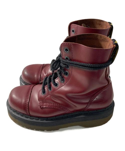 Dr.Martens（ドクターマーチン）Dr.Martens (ドクターマーチン) CRAZY BOMB 8ホール　GC07K レッド サイズ:SIZE UK6の古着・服飾アイテム