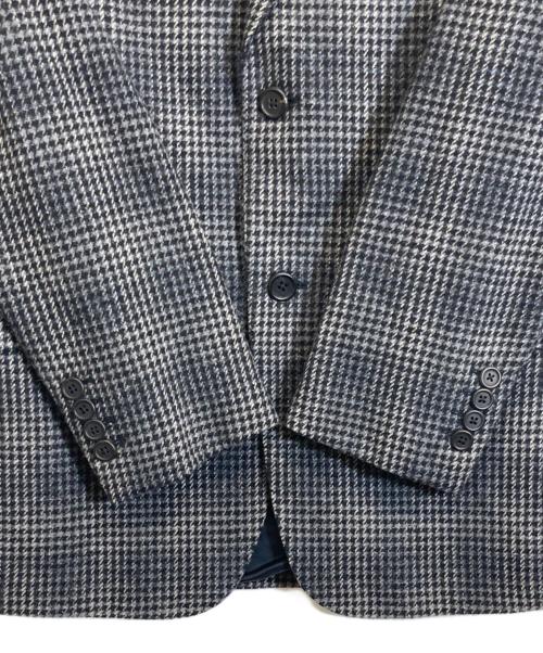 dunhill（ダンヒル）dunhill (ダンヒル) 千鳥柄ウールカシミヤジャケット グレー サイズ:46の古着・服飾アイテム