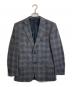 dunhill（ダンヒル）の古着「千鳥柄ウールカシミヤジャケット」｜グレー