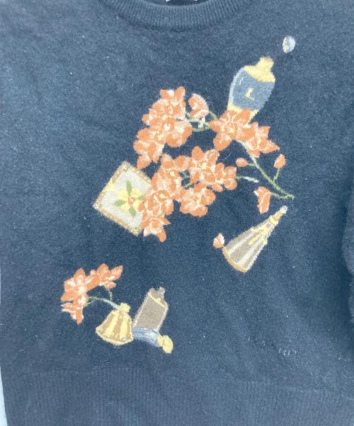 LEONARD SPORT（レオナール スポーツ）LEONARD SPORT (レオナール スポーツ) カシミヤニット ブラック サイズ:Mの古着・服飾アイテム