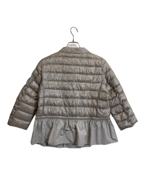 HERNO（ヘルノ）HERNO (ヘルノ) ペプラムダウンジャケット ベージュ サイズ:42の古着・服飾アイテム