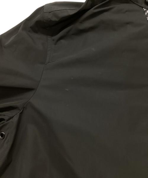 BURBERRY（バーバリー）BURBERRY (バーバリー) モノグラムロゴラインナイロンブルゾン ブラック サイズ:Lの古着・服飾アイテム