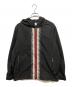BURBERRY（バーバリー）の古着「モノグラムロゴラインナイロンブルゾン」｜ブラック