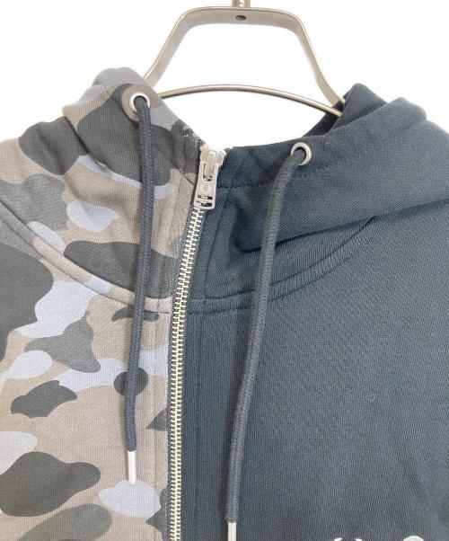 FRED PERRY（フレッドペリー）FRED PERRY (フレッドペリー) A BATHING APE (アベイシングエイプ) ジップパーカー ブラック サイズ:Lの古着・服飾アイテム