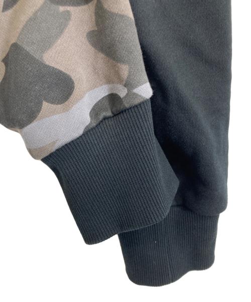 FRED PERRY（フレッドペリー）FRED PERRY (フレッドペリー) A BATHING APE (アベイシングエイプ) ジップパーカー ブラック サイズ:Lの古着・服飾アイテム